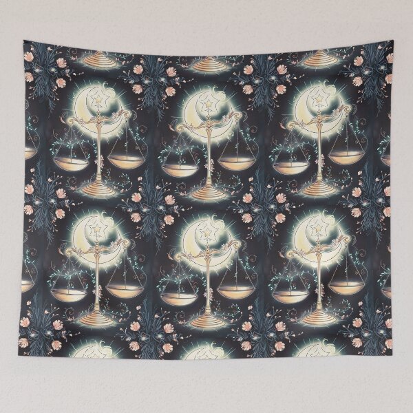 Item preview, Libra Astrology. Moon in Libra, Zodiac sign, Libra symbol designed and sold by ZodiacWonders.