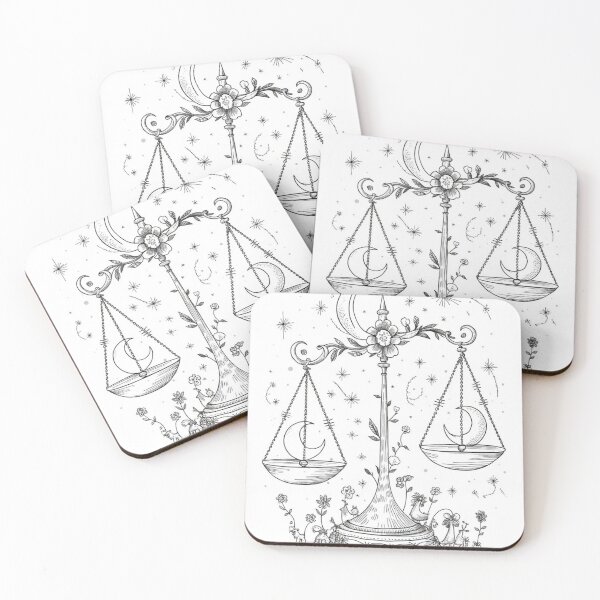 Item preview, Libra Astrology. Moon in Libra, Zodiac sign, Libra symbol designed and sold by ZodiacWonders.