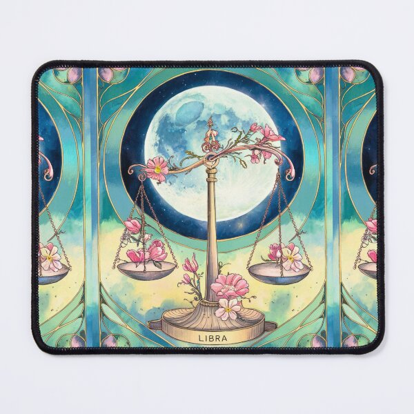 Item preview, Libra Astrology. Moon in Libra, Zodiac sign, Libra symbol designed and sold by ZodiacWonders.
