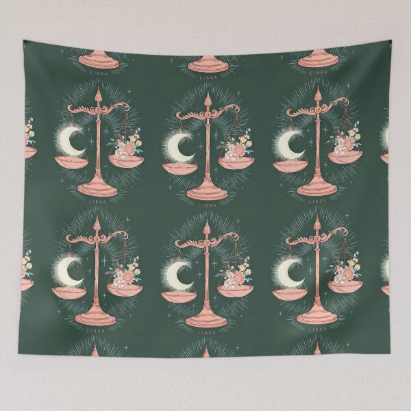 Item preview, Libra Astrology. Moon in Libra, Zodiac sign, Libra symbol designed and sold by ZodiacWonders.