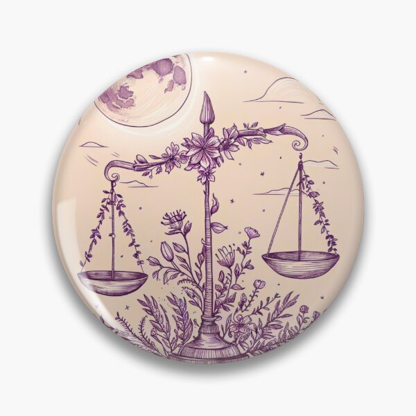 Item preview, Libra Astrology. Moon in Libra, Zodiac sign, Libra symbol designed and sold by ZodiacWonders.