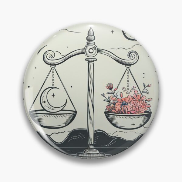 Item preview, Libra Astrology. Moon in Libra, Zodiac sign, Libra symbol designed and sold by ZodiacWonders.