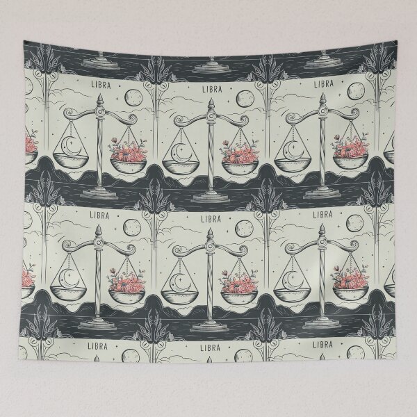 Item preview, Libra Astrology. Moon in Libra, Zodiac sign, Libra symbol designed and sold by ZodiacWonders.