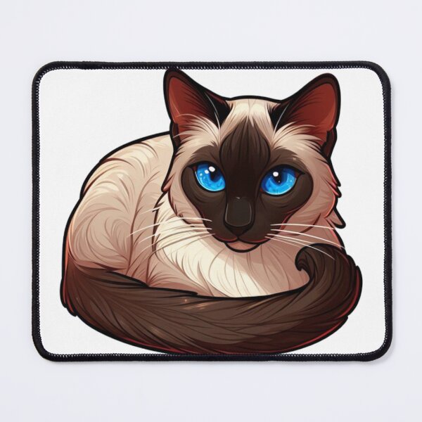 Item preview, Siamese cat 6 designed and sold by REDCATWWW.