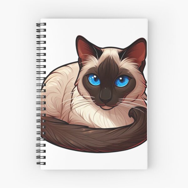 Item preview, Siamese cat 6 designed and sold by REDCATWWW.