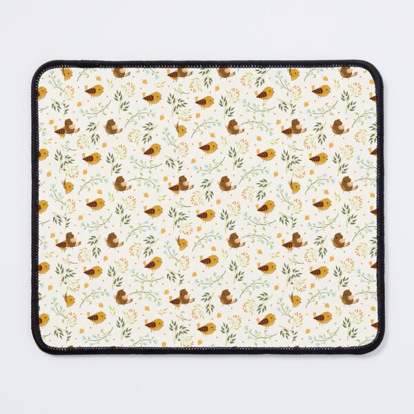 Item preview, Nature's Melody: Birds and Plants Seamless Pattern designed and sold by hjian8219.