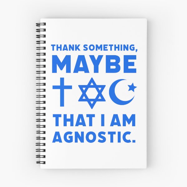 Item preview, Humorous agnostic design  designed and sold by Rachel the Artist .