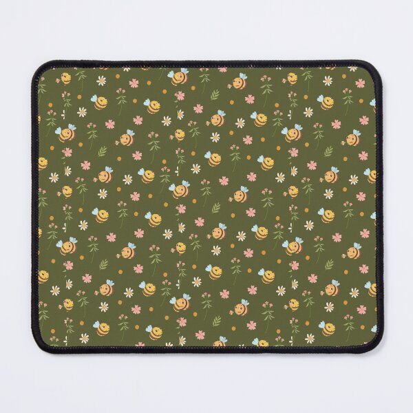 Item preview, Bee Meadow Delight: Seamless Pattern designed and sold by hjian8219.