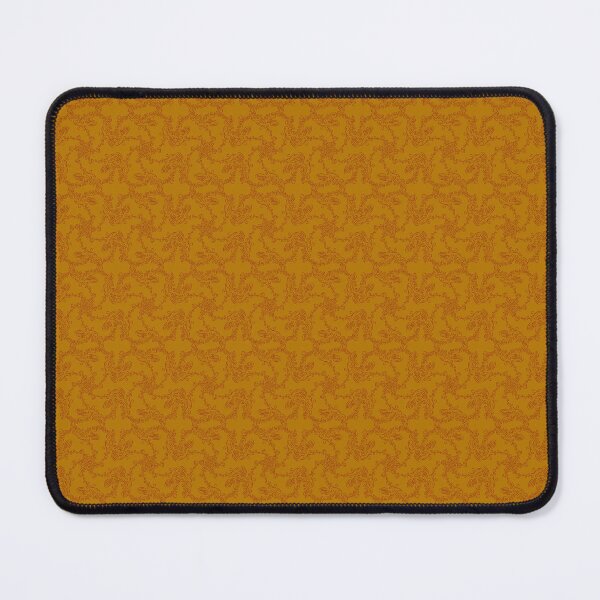 Item preview, ochre flower abstract designed and sold by Aloespruce.