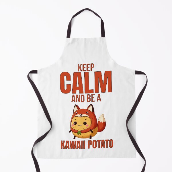 Item preview, keep calm and be a kawaii potato girls Fox designed and sold by LemuellTrends.
