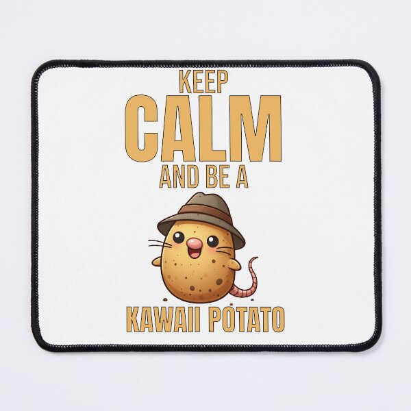 Item preview, keep calm and be a kawaii potato girls Mole designed and sold by LemuellTrends.