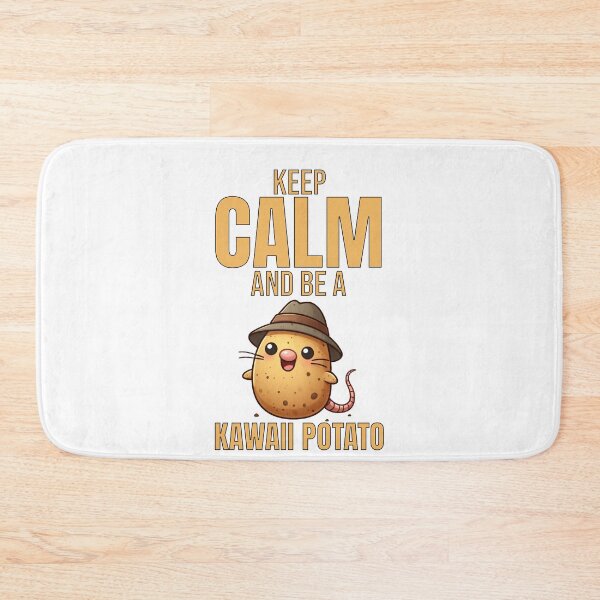 Item preview, keep calm and be a kawaii potato girls Mole designed and sold by LemuellTrends.