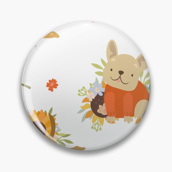 Item preview, "Sunny Paws: Cheerful Dogs & Sunflowers Pattern designed and sold by hjian8219.