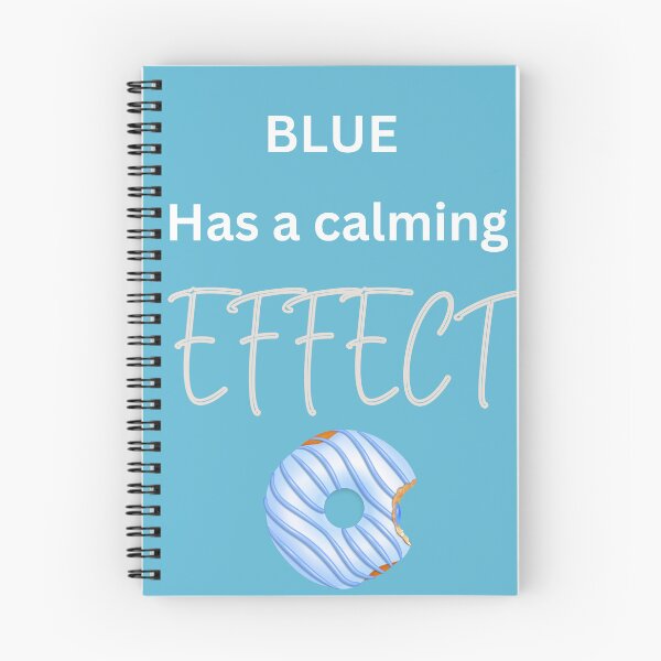 Item preview, Blue has a calming effect designed and sold by seahorse crossing.