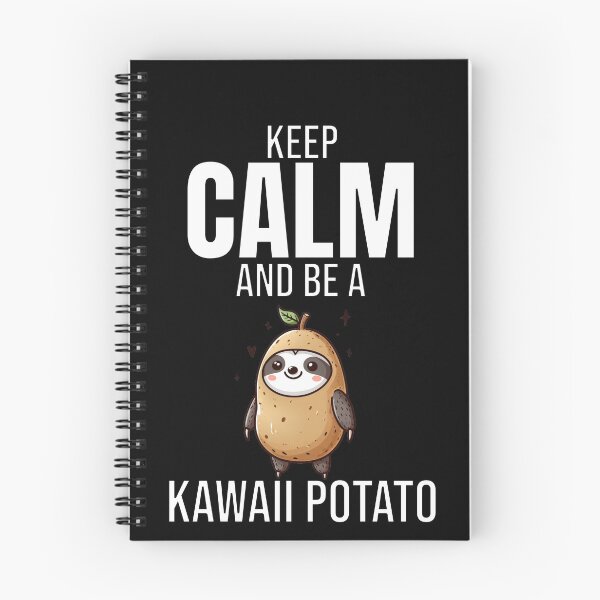 Item preview, keep calm and be a kawaii potato girls Sloth designed and sold by LemuellTrends.