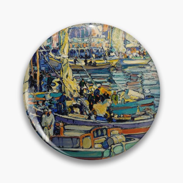 Item preview, Gloucester Harbor Painting by Jane Peterson Print designed and sold by posterbobs.
