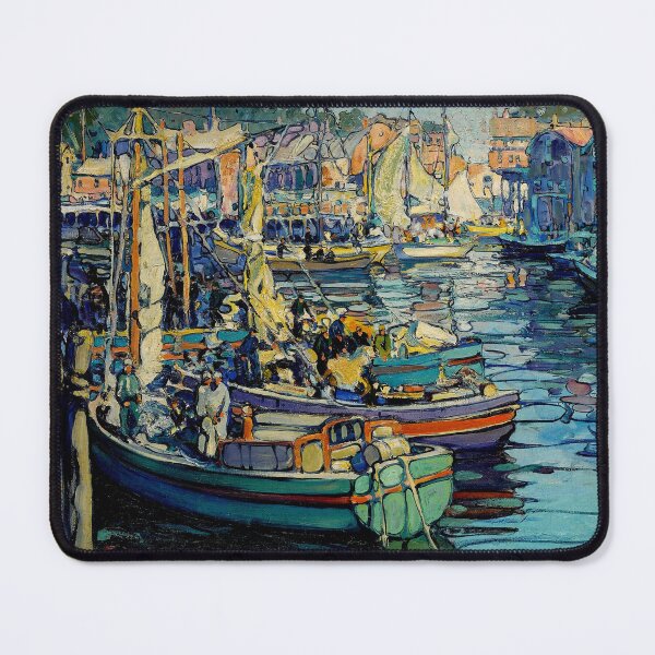 Item preview, Gloucester Harbor Painting by Jane Peterson Print designed and sold by posterbobs.