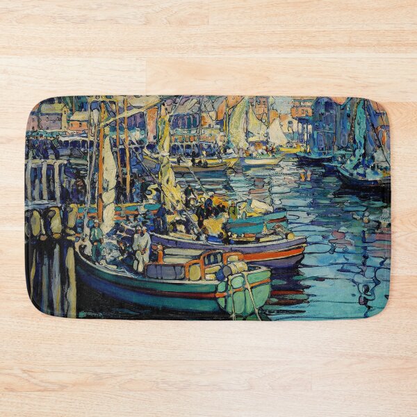 Item preview, Gloucester Harbor Painting by Jane Peterson Print designed and sold by posterbobs.