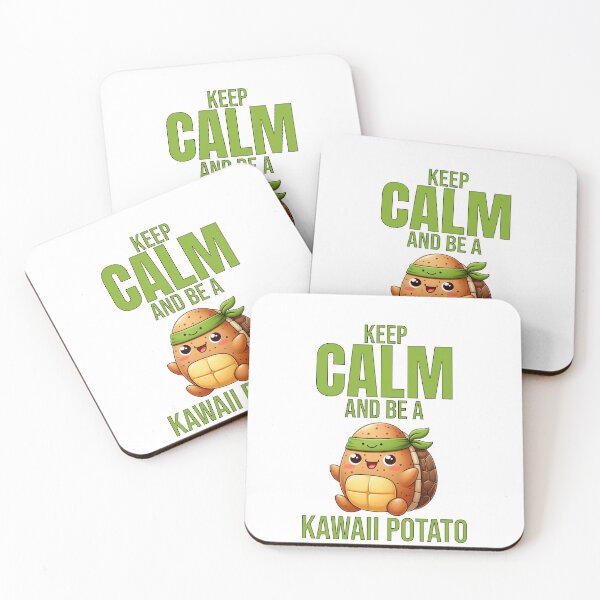 Item preview, keep calm and be a kawaii potato girls Turtle designed and sold by LemuellTrends.