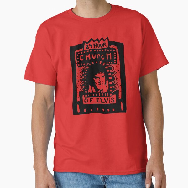 Item preview, 24 Hour Church of Elvis - Black designed and sold by Arcane Orchid.