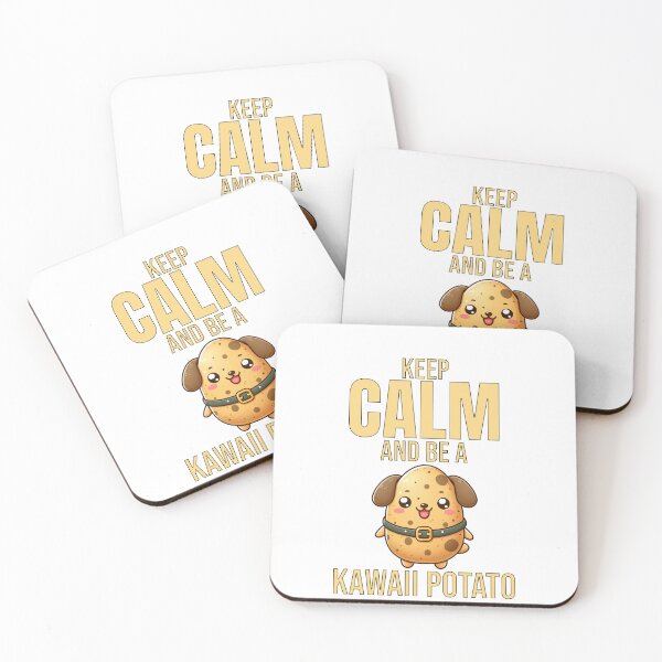 Item preview, keep calm and be a kawaii potato girls Dog designed and sold by LemuellTrends.