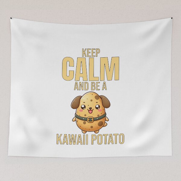 Item preview, keep calm and be a kawaii potato girls Dog designed and sold by LemuellTrends.