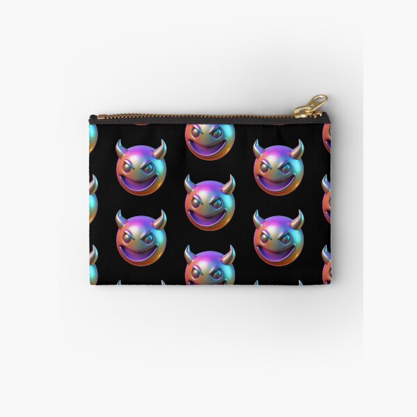 Item preview, Holographic Horny Devil Emoji designed and sold by bearslover.