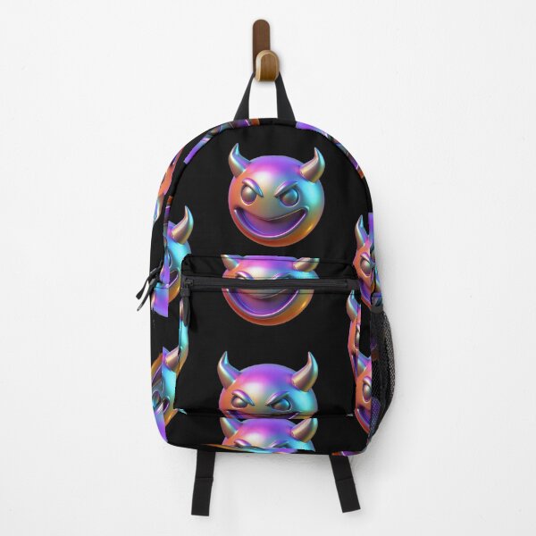 Item preview, Holographic Horny Devil Emoji designed and sold by bearslover.