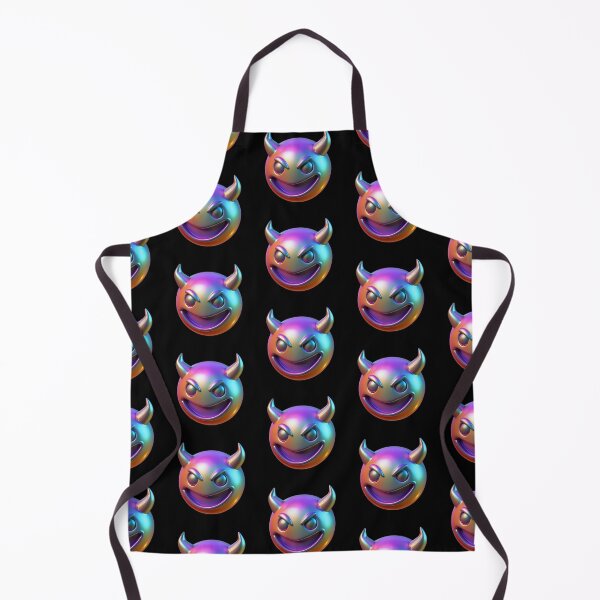 Item preview, Holographic Horny Devil Emoji designed and sold by bearslover.