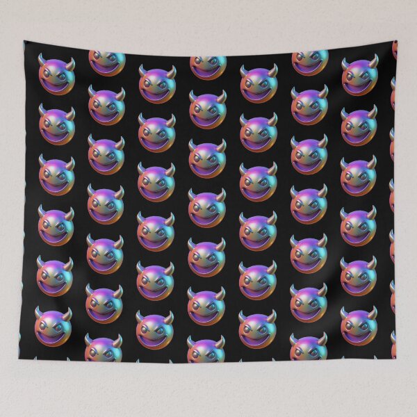 Item preview, Holographic Horny Devil Emoji designed and sold by bearslover.