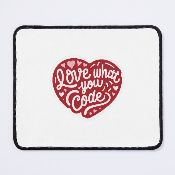 Item preview, Love What You Code - Web Designer Stylish Sticker designed and sold by NiftyWrx.