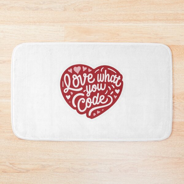 Item preview, Love What You Code - Web Designer Stylish Sticker designed and sold by NiftyWrx.