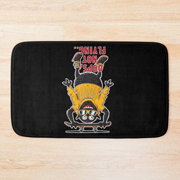 Item preview, Funny Monster Skateboarding Fail - Oops, Not Flying designed and sold by Taans-Creation.