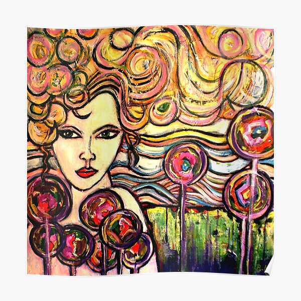 Rainbow Girl Poster