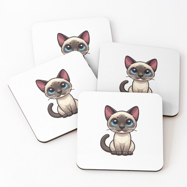 Item preview, Siamese cat 9 designed and sold by REDCATWWW.