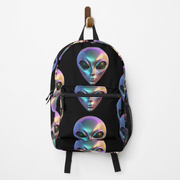 Item preview, Holographic Alien Head Emoji designed and sold by bearslover.
