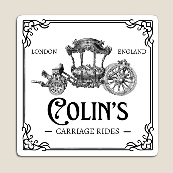 Aperçu de l'œuvre Les promenades en calèche de Colin  créée et vendue par Niagara Stickers.