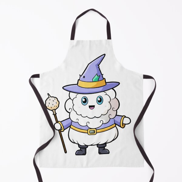 Item preview, Fluffy Marshmallow Dressed as a Wizard designed and sold by omerfdln34.