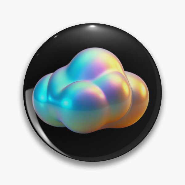 Item preview, Holographic Cloud Emoji designed and sold by bearslover.