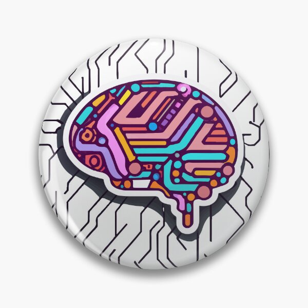 Item preview, Cyber Brain - Digital Circuitry Creative Mind designed and sold by NiftyWrx.