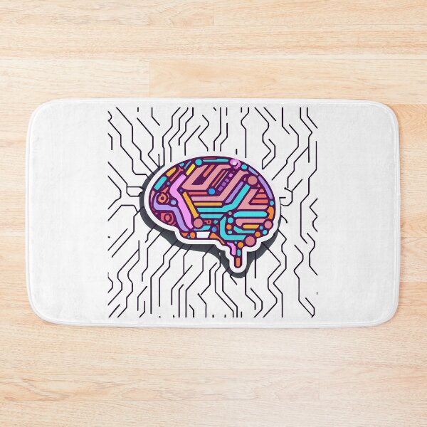 Item preview, Cyber Brain - Digital Circuitry Creative Mind designed and sold by NiftyWrx.