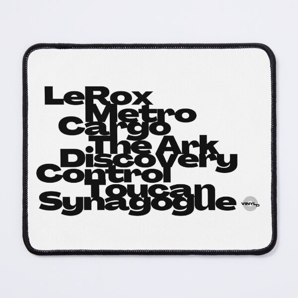 Item preview, Iconic Clubs (Black Design) designed and sold by vinyldshop.