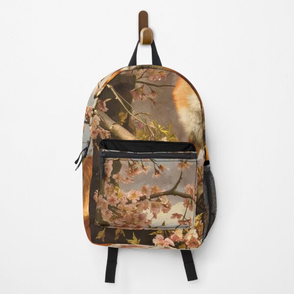 Artikelvorschau, Fuchs-Portrait. Fuchs mit Kirschblüte, Blumenfuchs, Vintage-Fuchs, Fuchs-Gemälde, Johannes Vermeer-Stil entworfen und verkauft von FoxVibes.