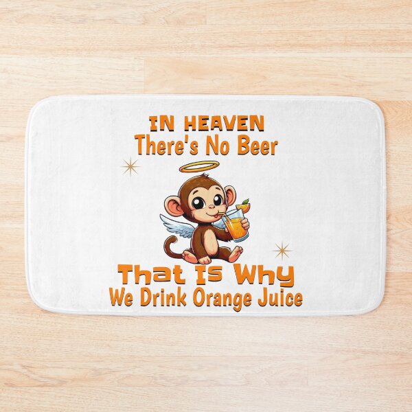 Item preview, in heaven there's no beer Monkey designed and sold by LemuellTrends.