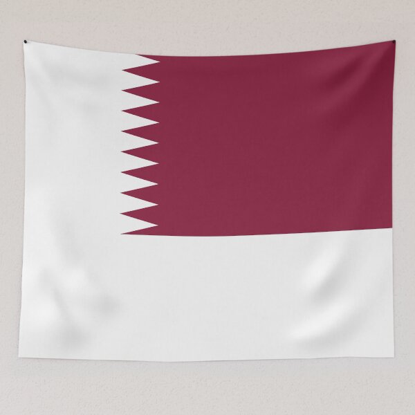 Item preview, Qatar Flag designed and sold by Candie-Shop.