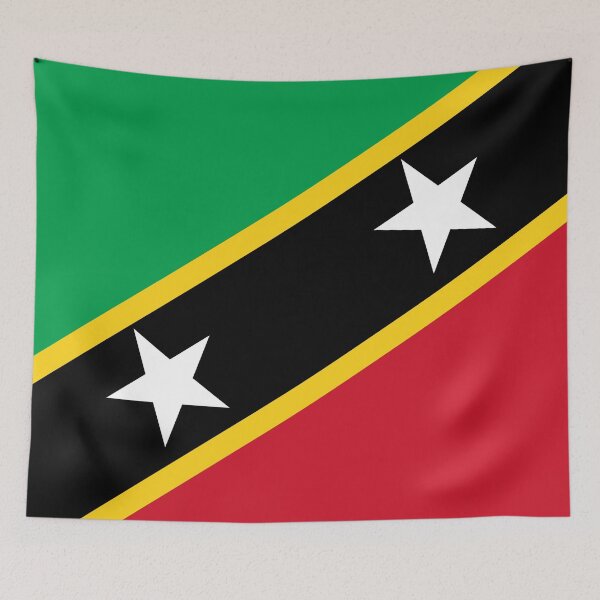 Item preview, Saint Kitts and Nevis Flag designed and sold by Candie-Shop.