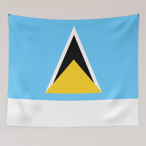 Item preview, Saint Lucia Flag designed and sold by Candie-Shop.