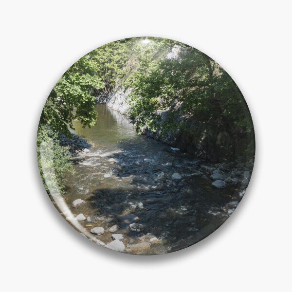 Item preview, Pristine River with Lush Forested Riverbanks designed and sold by Georgia Mizuleva.