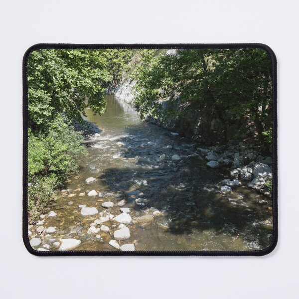 Item preview, Pristine River with Lush Forested Riverbanks designed and sold by Georgia Mizuleva.