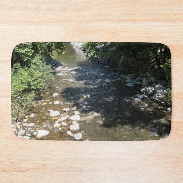 Item preview, Pristine River with Lush Forested Riverbanks designed and sold by Georgia Mizuleva.